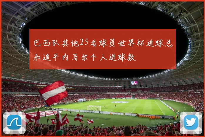 巴西队其他25名球员世界杯进球总和追平内马尔个人进球数