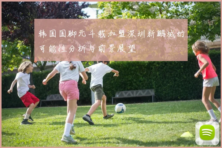 韩国国脚元斗载加盟深圳新鹏城的可能性分析与前景展望